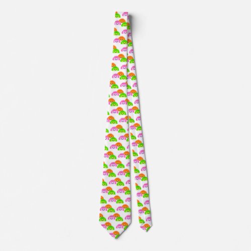 Hedgy Vedgy and Sedgewick Hedgehogs Neck Tie