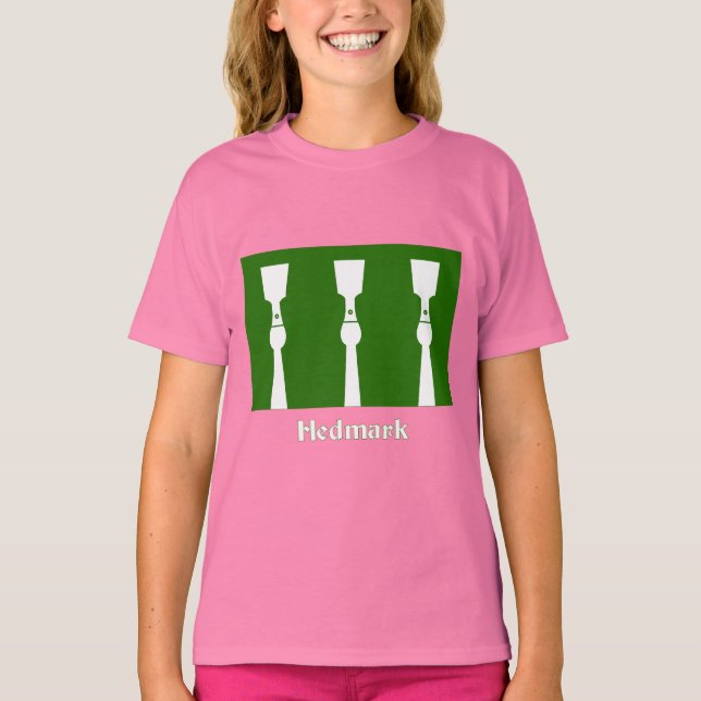 Hedmark flag with name T-Shirt (Front)