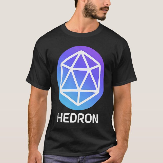 Hedron and HEX Crypto on PulseChain NFT Trading &  T-Shirt (Front)