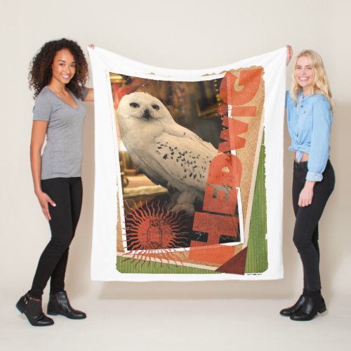 Hedwig 1 fleece blanket
