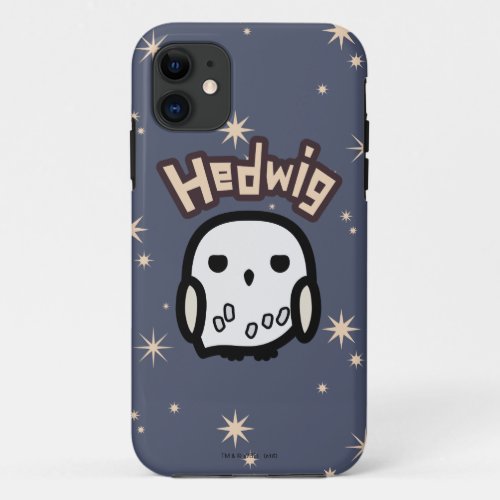 Hedwig Cartoon Character Art iPhone 11 Case
