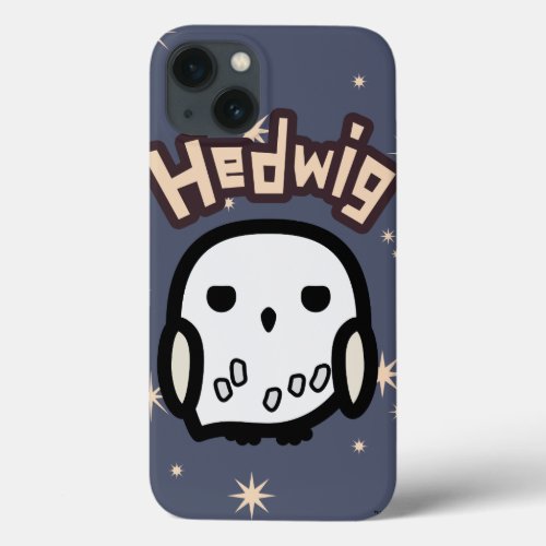 Hedwig Cartoon Character Art iPhone 13 Case