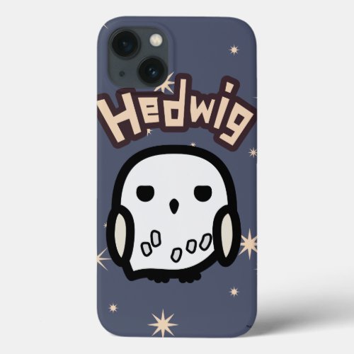 Hedwig Cartoon Character Art iPhone 13 Case