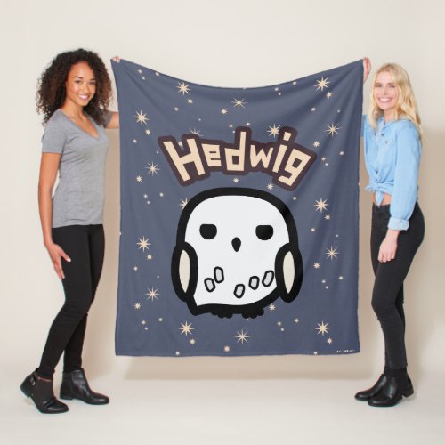 Hedwig Cartoon Character Art Fleece Blanket