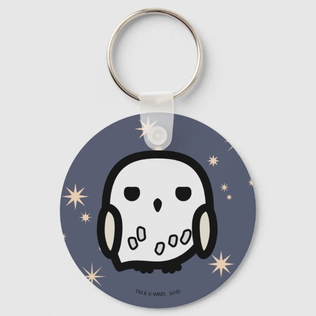 Hedwig Cartoon Character Art Keychain (Front)