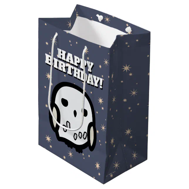 Hedwig Cartoon Character Art Medium Gift Bag | Zazzle