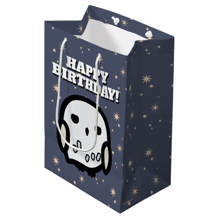 Hedwig Cartoon Character Art Medium Gift Bag | Zazzle