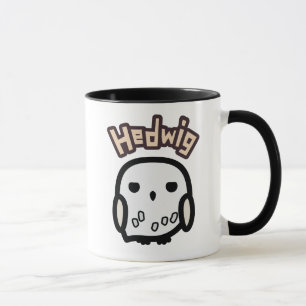 Hedwig Cartoon Character Art Mug