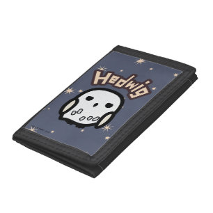 Hedwig Cartoon Character Art Tri-fold Wallet