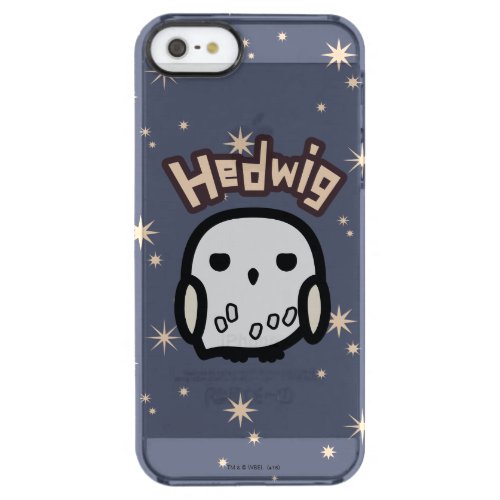 Hedwig Cartoon Character Art Clear iPhone SE55s Case