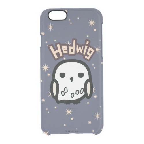 Hedwig Cartoon Character Art Clear iPhone 66S Case