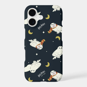 Hedwig Nighttime Moonlight Pattern iPhone 17 Case