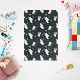 Hedwig Nighttime Moonlight Pattern Rug