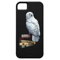 Hedwig on books iPhone SE/5/5s case