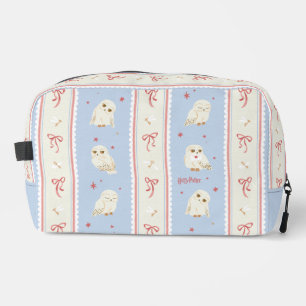 Hedwig Owl Post Stripe Pattern Dopp Kit