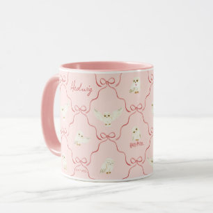 Hedwig Pink Ribbon Pattern Mug