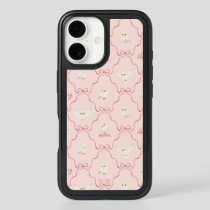 Hedwig Pink Ribbon Pattern iPhone 16 Case