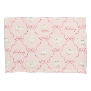 Hedwig Pink Ribbon Pattern Pillow Case