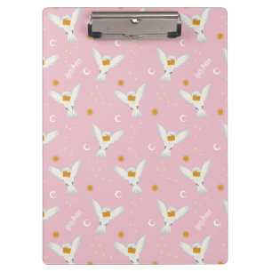 Hedwig Pink Solstice Pattern Clipboard