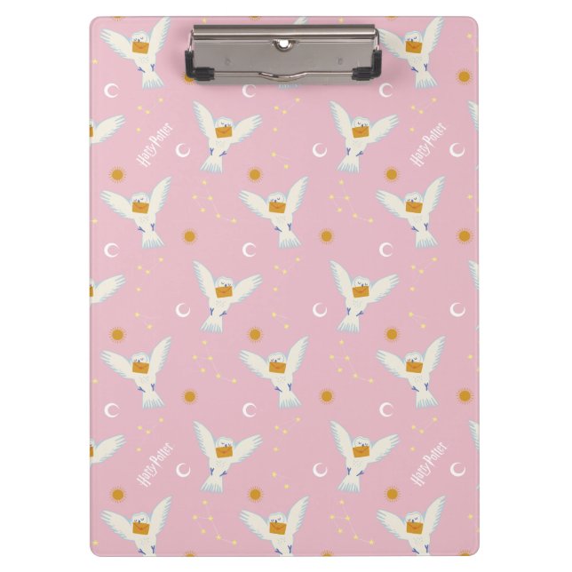 Hedwig Pink Solstice Pattern Clipboard (Front)