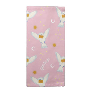 Hedwig Pink Solstice Pattern Cloth Napkin