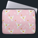 Hedwig Pink Solstice Pattern Laptop Sleeve<br><div class="desc">Sweet, celestial, and full of wizarding charm, this enchanting Hedwig pattern design brings a dreamy touch of magic to any product. Featuring graceful Hedwigs delivering golden-sealed letters, this whimsical print is scattered with crescent moons, glowing suns, and delicate constellation details across a soft blush background. The light pastel palette and...</div>