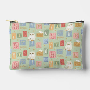 Hedwig Post Letter Block Pattern Accessory Pouch