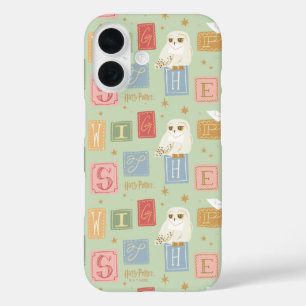 Hedwig Post Letter Block Pattern iPhone 16 Case