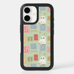 Hedwig Post Letter Block Pattern iPhone 16 Case