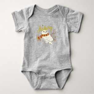 Hedwig Whimsical Forest Drawing Baby Bodysuit