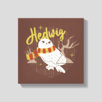 Hedwig Whimsical Forest Drawing Canvas Print