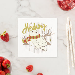 Hedwig Whimsical Forest Drawing Napkins