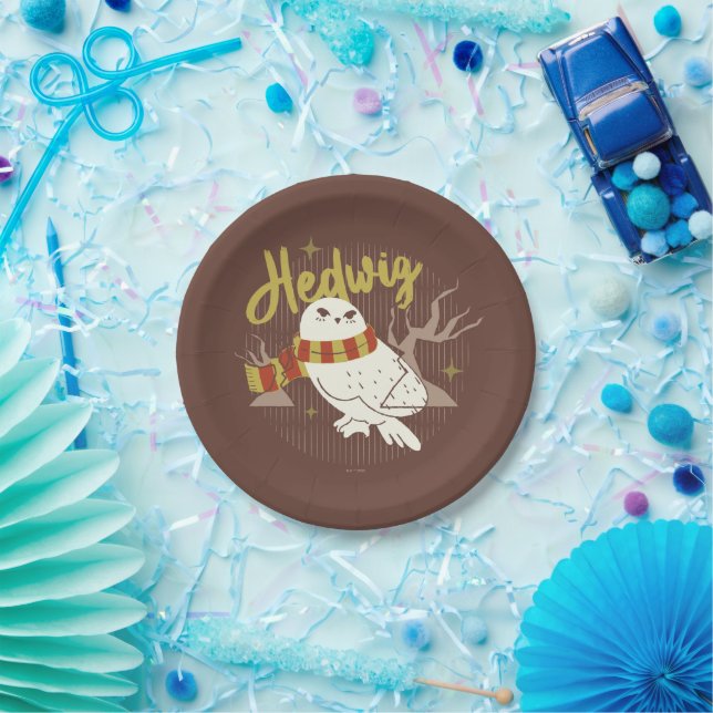 Hedwig Whimsical Forest Drawing Paper Plates (Party)