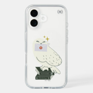 Hedwig With Letter Whimsical Drawing iPhone 16 Case
