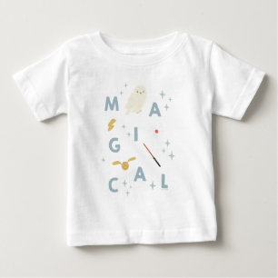 Hedwigh "Magical" Typography Graphic Baby T-Shirt