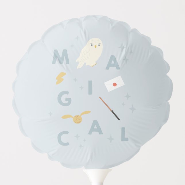 Hedwigh "Magical" Typography Graphic Balloon (Front)