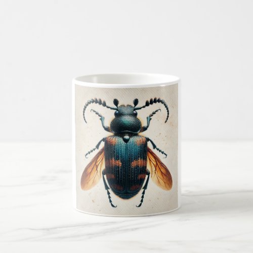 Hedypathes Beetle 280624IREF105 _ Watercolor Coffee Mug