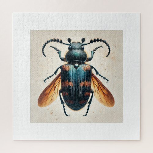 Hedypathes Beetle 280624IREF105 _ Watercolor Jigsaw Puzzle