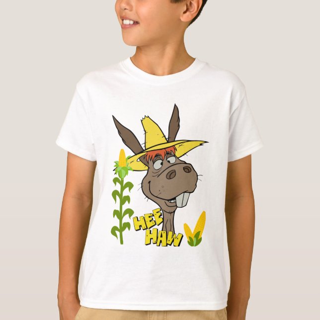 Hee Haw Donkey Vintage T-Shirt (Front)