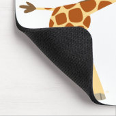 Hee Hee Hee!! cartoon giraffe mousepad (Corner)
