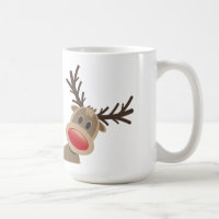 HEEER'S Rudolph Christmas Mug