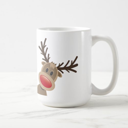 HEEERS Rudolph Christmas Mug