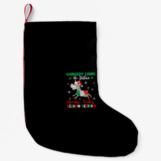 HEEHAW The Christmas Donkey | Donkey Lovers Gifts Small Christmas Stocking