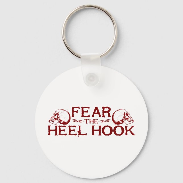 Heel Hook Keychain (Front)