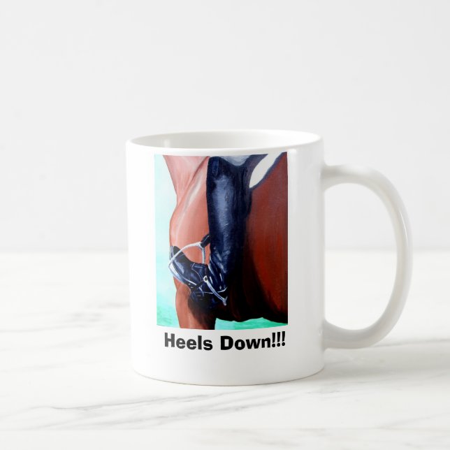 Heels Down!, Heels Down!!! Coffee Mug (Right)
