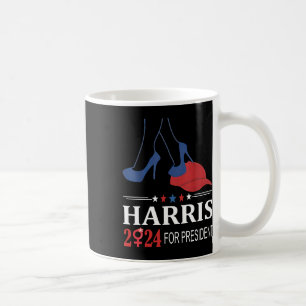 Heels Stepping On Red Mega Hat Election 2024 1 Coffee Mug
