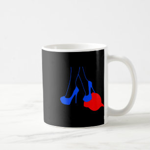 Heels Stepping On Red Mega Hat Election 2024 Coffee Mug