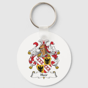 Heer Family Crest Keychain