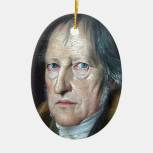 hegel ceramic ornament