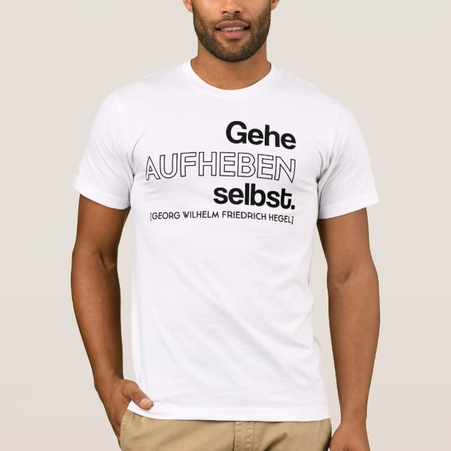 Hegel T T-Shirt (Front)